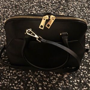 Zara Double Handled Bag with Strap
